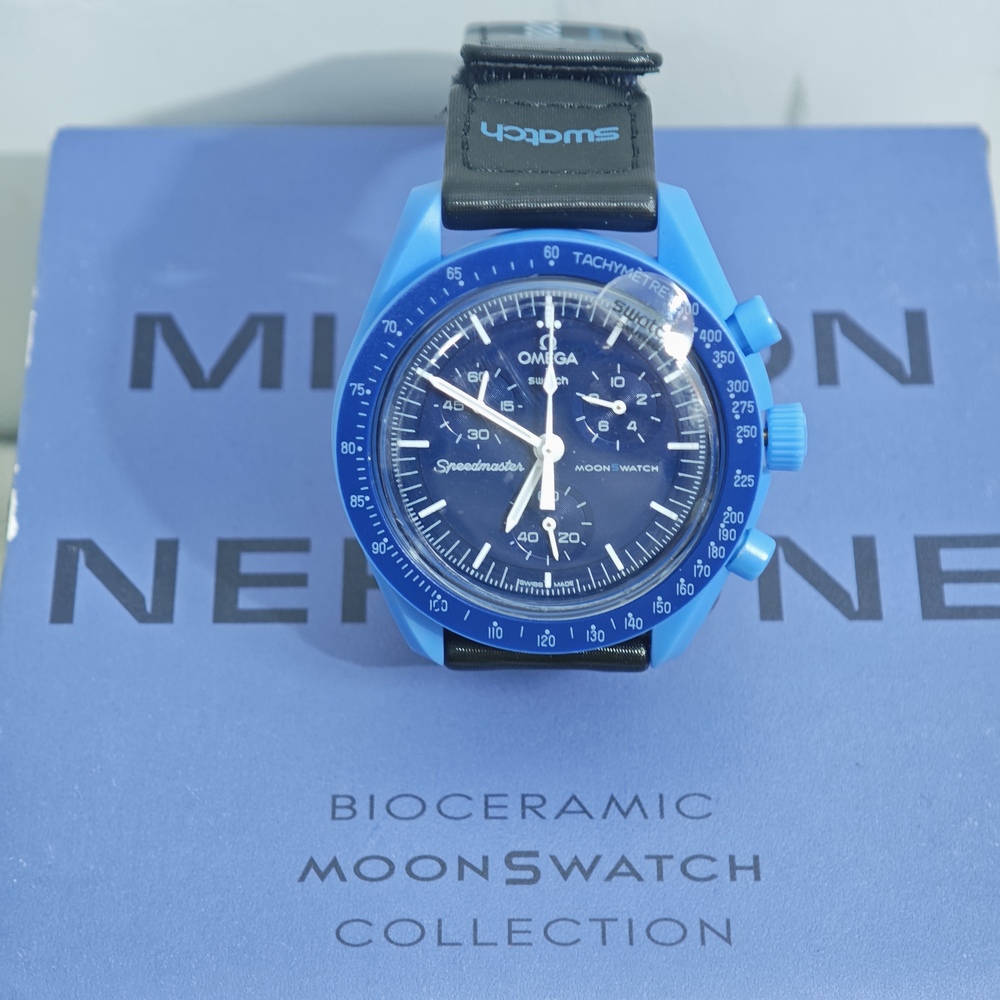 Swatch x Omega MoonSwatch Mission to Neptune Watch
